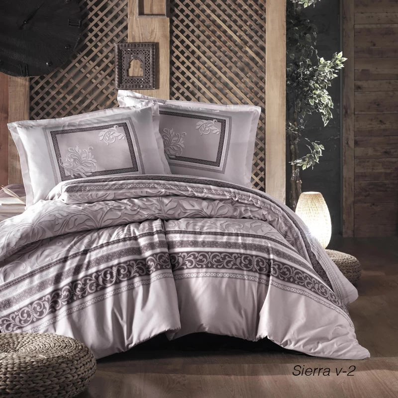 Lenjerie de pat ranforce Clasy king size (SIERRA V2)