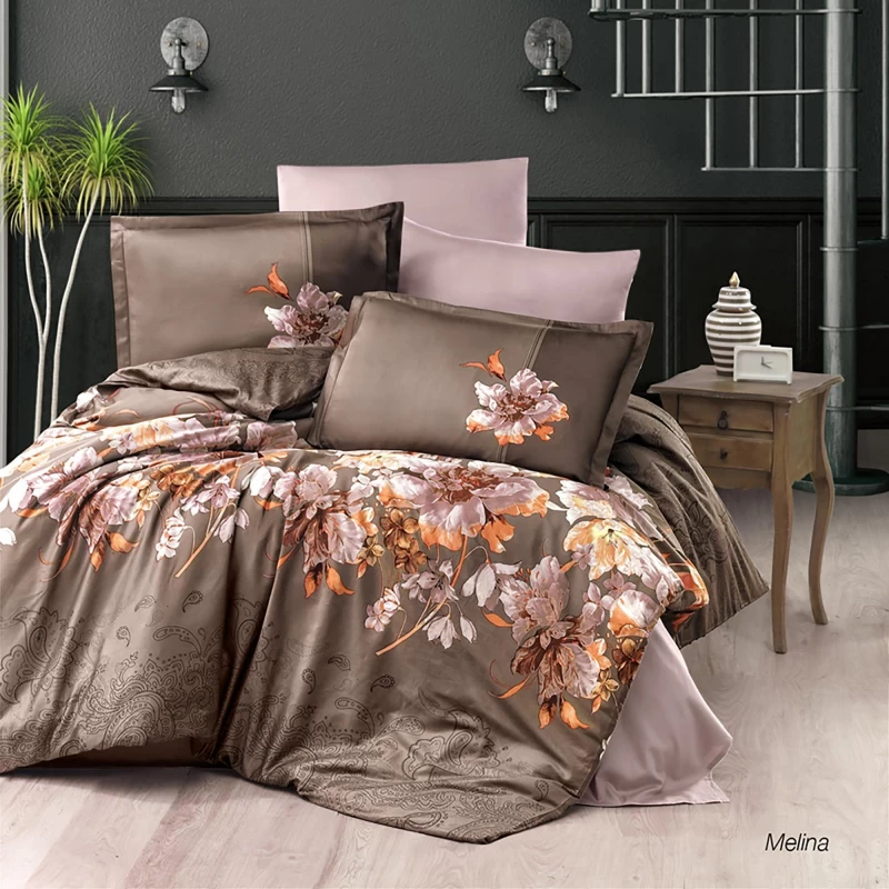 Lenjerie de pat satin Clasy king size (MELINA)